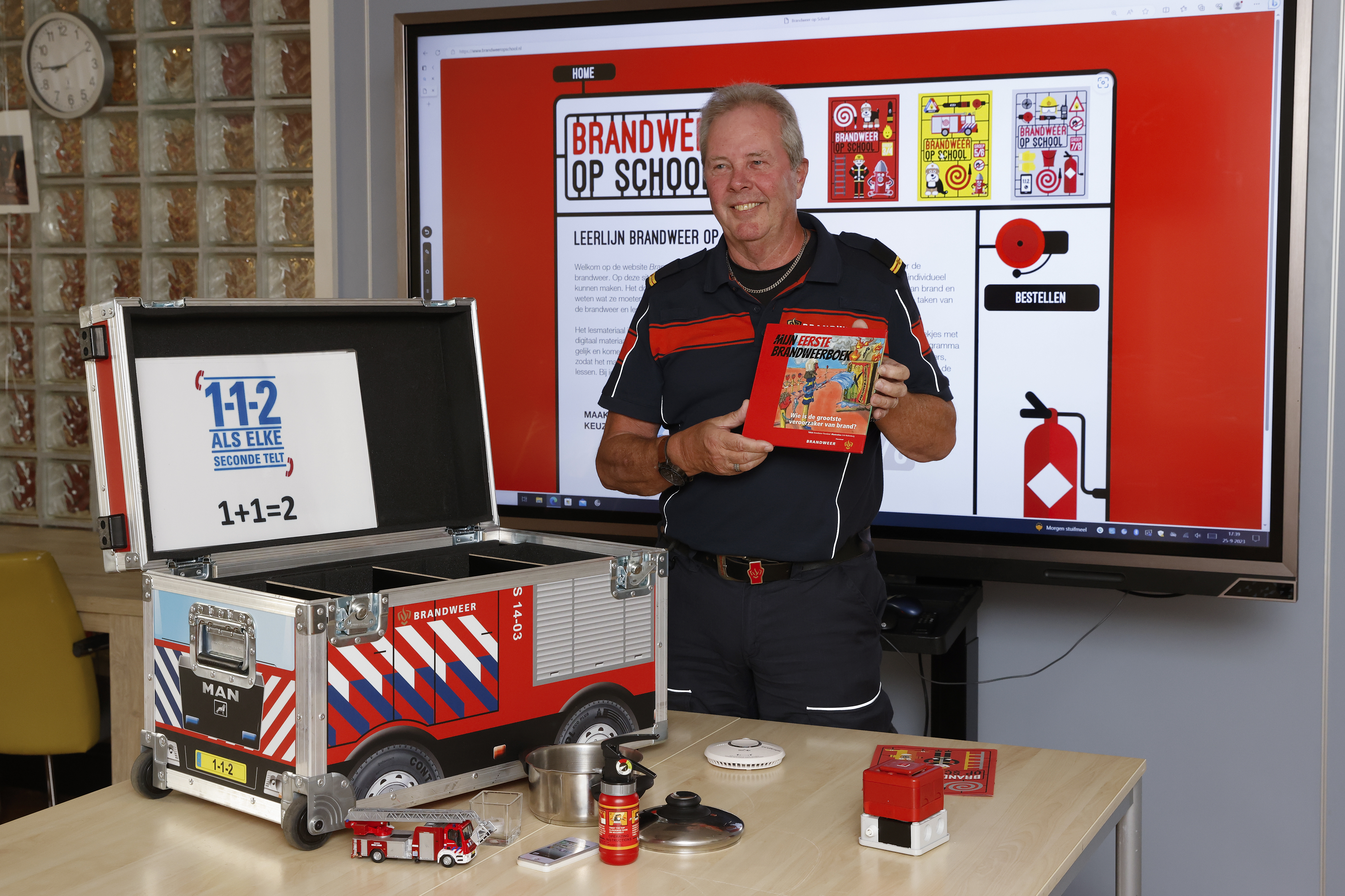 Impressie van schatkist