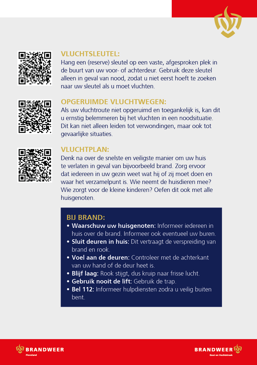 Achterzijde flyer veilig vluchten